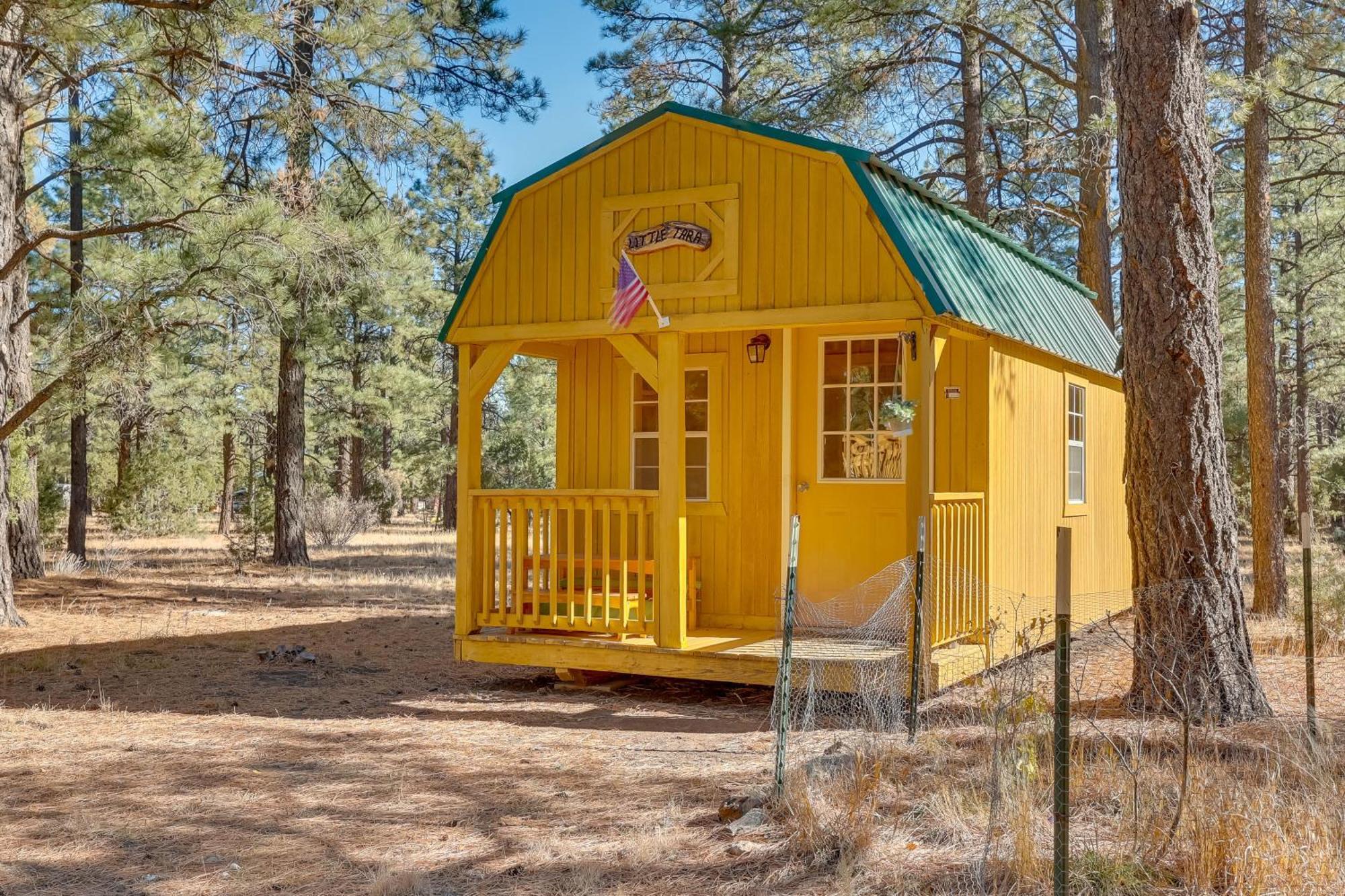 Dog-Friendly Nutrioso Cabin With Wraparound Porch! Екстериор снимка